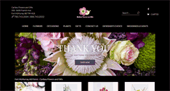 Desktop Screenshot of caribouflowers.com