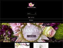 Tablet Screenshot of caribouflowers.com